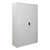 thumbnail of PROREGAL Mega Deal 3x Flügeltürenschrank ELEPHANT Metall Aktenschrank komplett montiert abschließbar 180x120x40cm 4 Ebenen Stahlschrank Lichtgrau