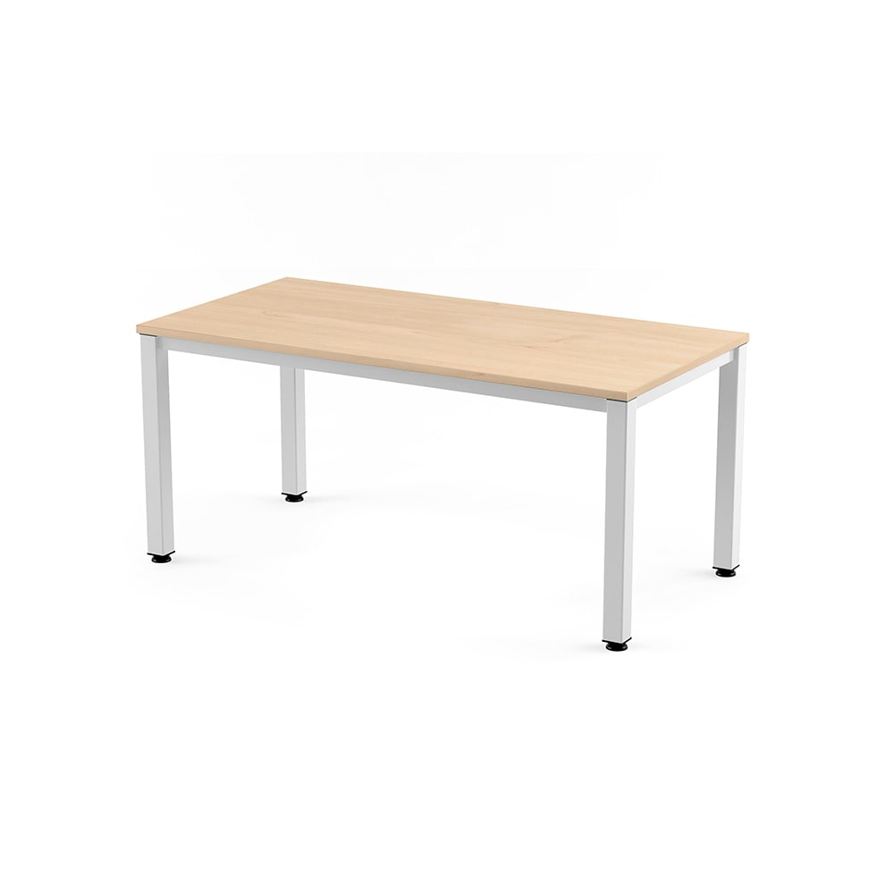 Rocada mesa de oficina serie executive 140x80 blanco/ haya