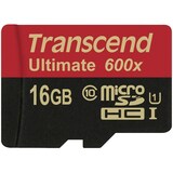 thumbnail of Transcend Ultimate (600x) microSDHC-Karte Industrial 16 GB Class 10, UHS-I inkl. SD-A TS16GUSDHC10U1