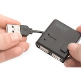 thumbnail of Digitus DA-70217 4 Port USB 2.0-Hub Schwarz