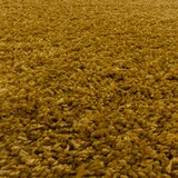 thumbnail of Carpetsale24 Shaggy Hochflor Teppich, 80x250 cm, Gold, weich, flauschig, modern, einfarbig, für schmale Räume, Küche, Schlafzimmer Flur