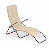 thumbnail of Garden Friend Sdraio Formentera Basculante struttura in acciaio copertura in textilene misure h96x140x57 cm Beige