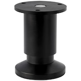 thumbnail of Möbelfüße verstellbar Sofafuß Möbelbeine SCHWARZ MATT Höhe 10 cm 38 mm belastbar bis 250 KG Sofa