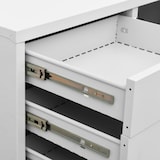 thumbnail of Armadio Per Ufficio Grigio Chiaro 90x40x102 Cm In Acciaio