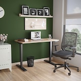 thumbnail of Bisley E-StarterTech elektrisch höhenverstellbarer Schreibtisch 140x80 cm in eiche - Elektrischer Tisch höhenverstellbar mit Memory-Funktion