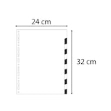 thumbnail of Exacompta - Réf. 7034E - Carton de 5 Intercalaires en véritable carte lustrée 225g/m2 - 12 onglets neutres - format 24x32cm - Couleurs assorties