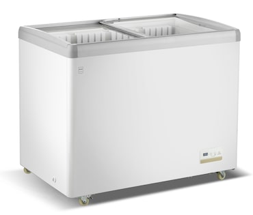 METRO PROFESSIONAL Diepvriesvitrine GICC1260, 103.4 x 65.3 x 87 cm, 260 L, met slot en sleutel, wit