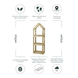 thumbnail of HORTALIA Estante de madeira Campanile Outdoor M em madeira tratada para exterior