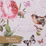 thumbnail of HMF Vintage Deko Koffer aus Holz, Aufbewahrungsbox mit Deckel und Ledergriff, stilvolle Aufbewahrung und Geschenkidee, Rose, 2er Set, 38 + 44 cm