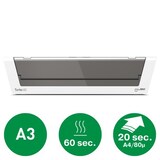 thumbnail of Plastificadora iLAM Touch 2 Turbo DIN A3, blanco/plata