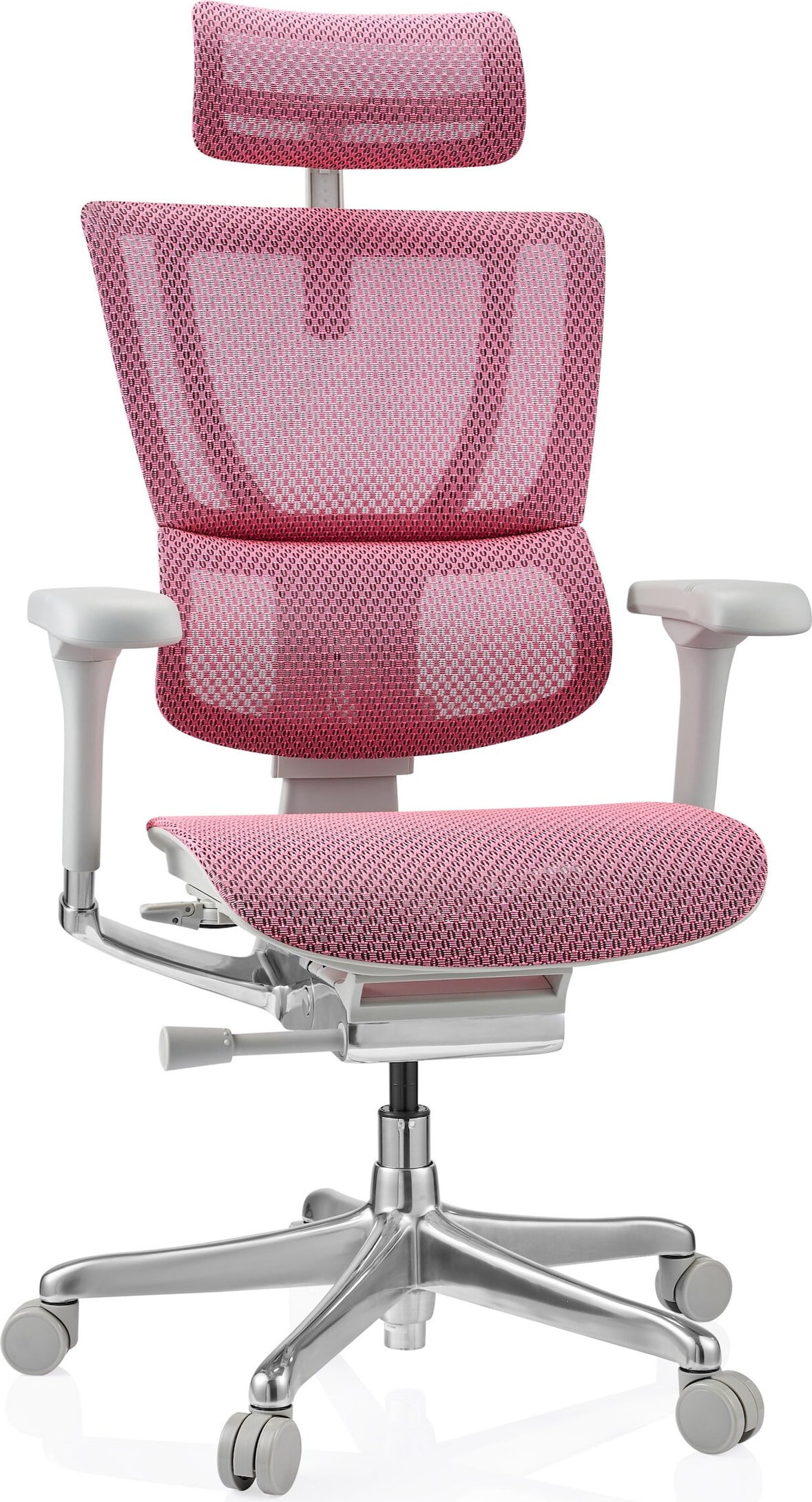 Sedia da ufficio / Poltrone direzionali ERGOHUMAN SLIM G GEN2 Tessuto in maglia rosa hjh OFFICE