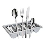 thumbnail of Arundo CASINO Besteckset 145-teilig - spülmaschinenfest & robust, inklusive Besteckkasten