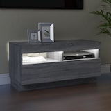 thumbnail of vidaXL TV-Schrank mit LED-Leuchten Grau Sonoma 80x35x40 cm
