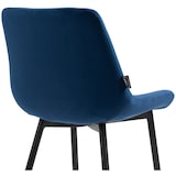 thumbnail of Set van 2 eetkamerstoelen Victoria Fluweel blauw