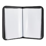 thumbnail of Securit® Porte-menu Essential Range - inclut 6 inserts fixes recto-verso, affiche 12x A4 - A4 noir