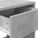 thumbnail of vidaXL Nachttische mit Schublade 2 Stk. Betongrau 35x34x66,5 cm