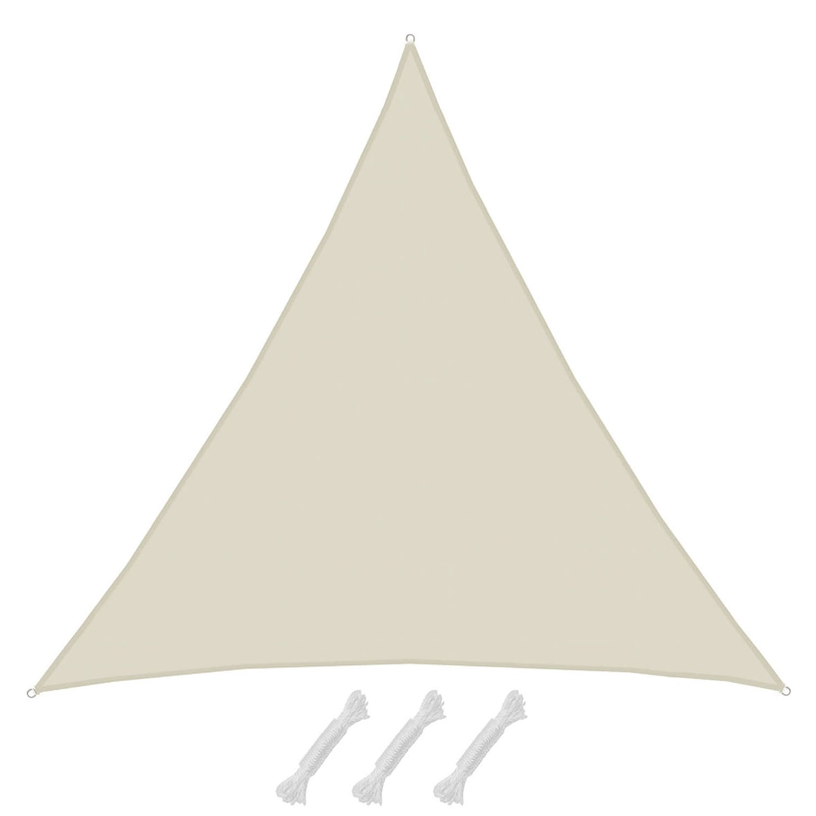 8x8x8 Toldo Triangular Impermeable - Toldo Vela para Sombra Toldo Terraza Patio