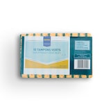 thumbnail of METRO Professional 10 tampons verts sur éponge végétale