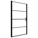 thumbnail of Helloshop26 - Douchedeur douchecabine baddeur badscherm badkamer interieur 81 x 195 cm zwart gehard glas 02_0003753