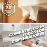 thumbnail of Toalla Papel Secamanos Zig Zag 100% celulosa 2 capas Blancoplata 3000 unidades