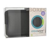 thumbnail of 12 `Circulware by Haval` Mehrweg-Schalen Mix & Match eckig 2,9 cm x 15,6 cm x 23,4 cm schwarz