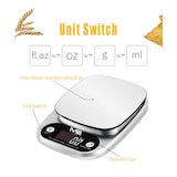 thumbnail of Digitale Digitalwaage Küchenwaage Haushaltswaage 10kg