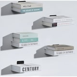 thumbnail of TOJ Living Schwebendes Bücherregal – 3er-Set – Unsichtbares Wandregal – Schwarz – Bücherregal