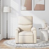 thumbnail of vidaXL Massagesessel Creme Stoff