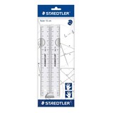 thumbnail of Lineale Kunststoff transparent 15cm, 2er Beutel