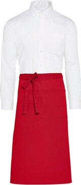 thumbnail of ROME - Recycled Bistro Apron with Pocket: One Size / Natural