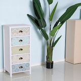thumbnail of HOMCOM Cassettiera per Camera da Letto Mobiletto con Cassetti Shabby