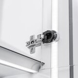 thumbnail of Paar Stahl Schrankscharniere Glastürscharnier Topfband Ø 26mm Innenanschlag Rund