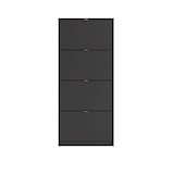 thumbnail of Shane Schuhschrank 4 Klapptüren 2R schwarz matt.