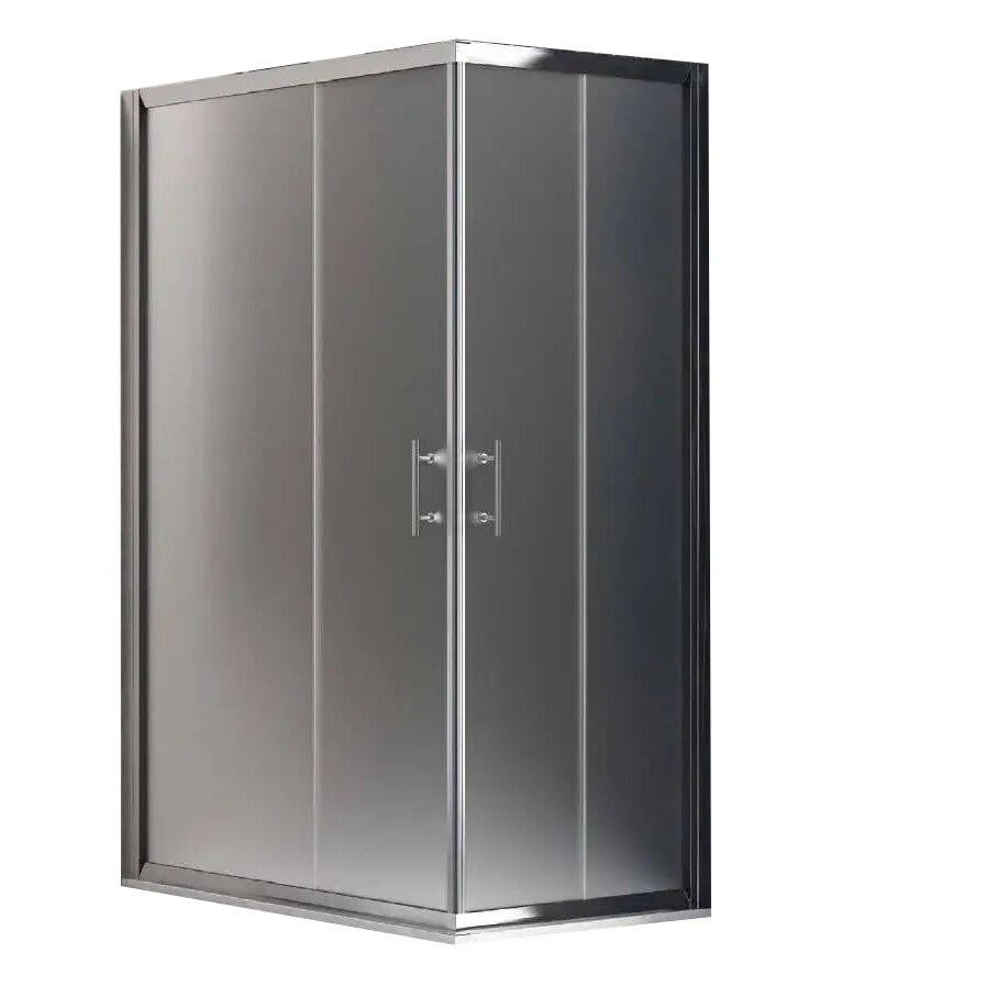 Box Doccia Flora H190 Cristallo Anticalcare 6mm Satine - 79x109