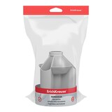 thumbnail of Organizer Kunststoff drehbar 1 Stück Stiftehalter Aufbewahrung Büro Schreibtisch Bad Küche Behälter für Schreibwaren Kosmetik Pinsel Schmuck Weiß