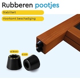 thumbnail of BRASQ Krijtstoepbord Elegance Mahonie - 70x130 CM - Krijtbord - Reclamebord - Stoepbord - Dubbelzijdig - voor Binnen en Buiten - Horeca