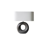 thumbnail of SalesFever lámpara de mesa |marco cerámica / pantalla lino | An 31 x Pr 15 x Al 55 cm | verde - beige