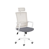 thumbnail of Mayer Sitzmöbel, Drehstuhl mit Kopfstütze 2377, Grau/Silbergrau, 2377_508