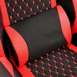 thumbnail of Gaming Stuhl / Bürostuhl GAMEBREAKER SX 04 Stoff / Kunstleder schwarz / rot  hjh OFFICE