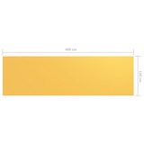 thumbnail of Helloshop26 - Schermo per balcone schermo per la privacy 120 x 400 cm tessuto Oxford giallo 02_0010186