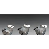 thumbnail of freidora triple cuba de 4 litros