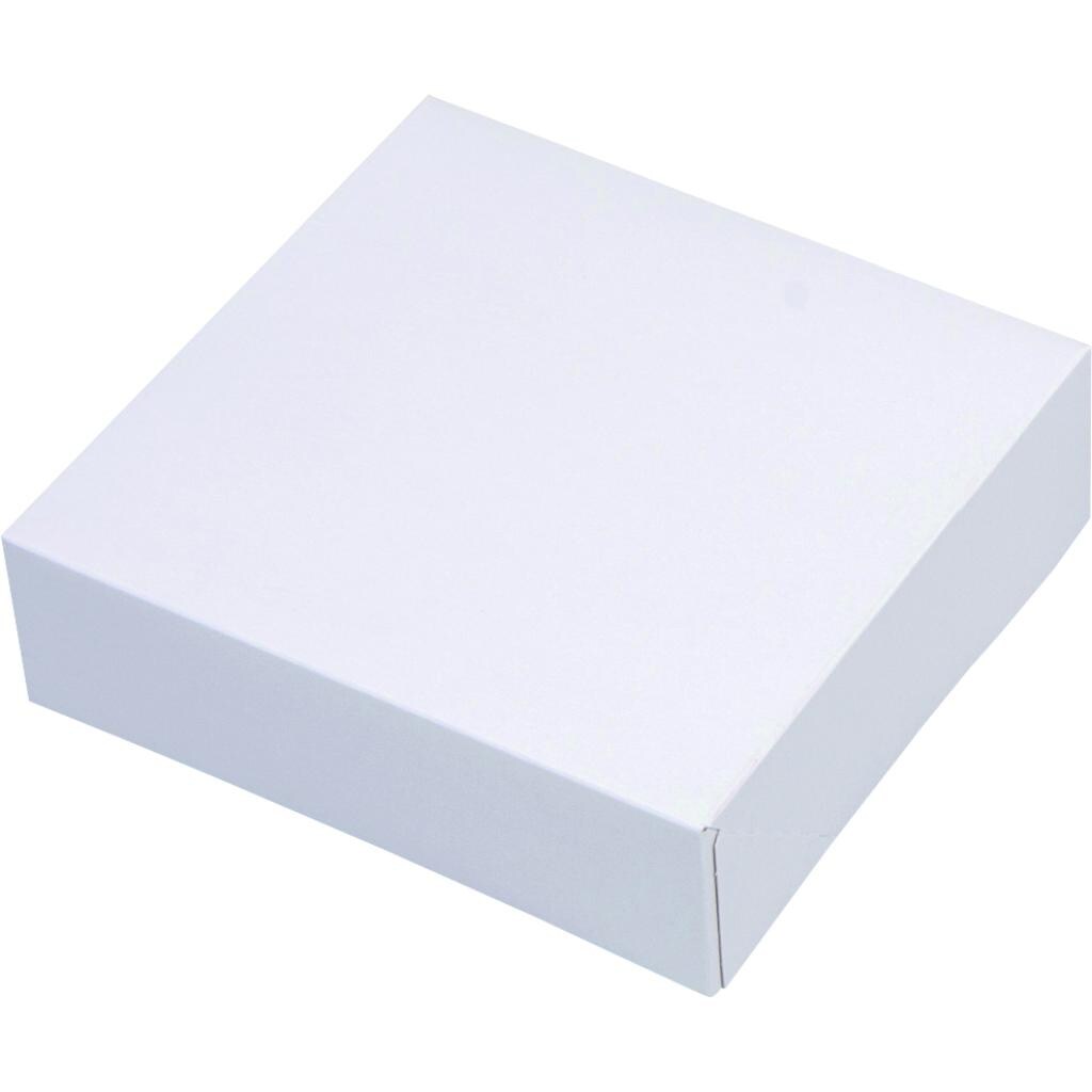 Firplast Boîte pâtissière en carton blanche 160mm x 50mm (x50)