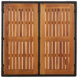 thumbnail of Helloshop26 - Juego de comedor de jardín de 3 piezas con cojines negro 02_0014137