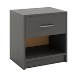 thumbnail of COSTWAY Nachtkastje met lade, kleine bijzettafel met open vak, salontafel, nachtkastje