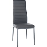 thumbnail of Chaise de salle à manger Mayfair Gris/Similicuir