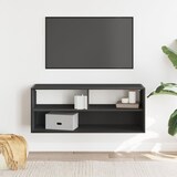 thumbnail of vidaXL TV-Schrank Schwarz 100x31x39,5 cm Holzwerkstoff und Metall