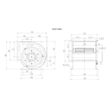 thumbnail of Combisteel radiaalventilator met 4000 m³/h en 5,45 ampère