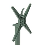 thumbnail of Fuß für Kipptisch 108 cm aus dunkelgrünem Aluminium Klipo