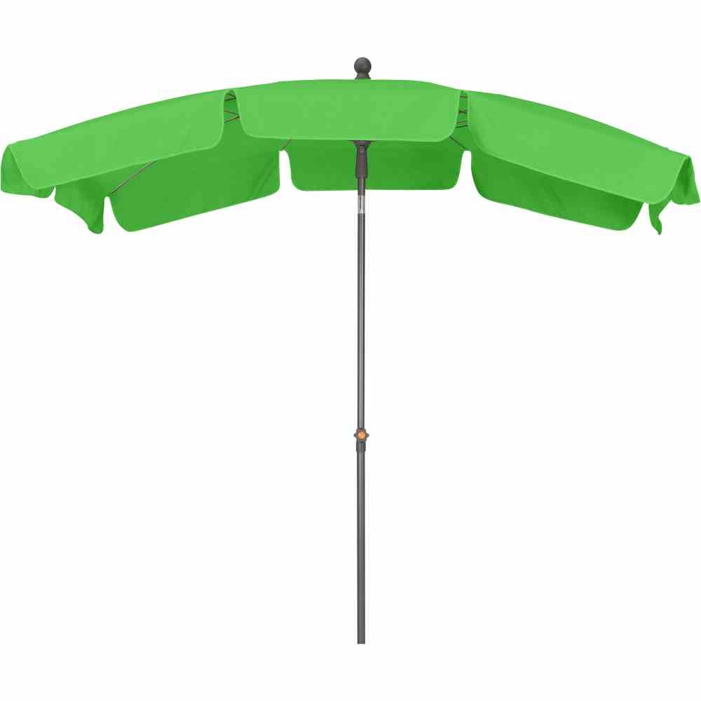 SIENA GARDEN  Tropico Tropico Mittelstockschirm anthrazit/limette 210x140cm