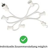 thumbnail of Illu Party Lichterkette für Außen Garten 30m weiß 30 bunte LED Kugellampen
